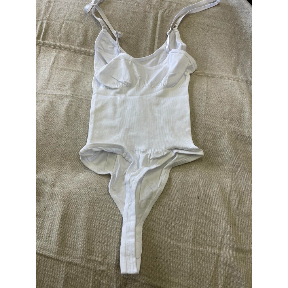 Elegant White Shapewear Bodysuit